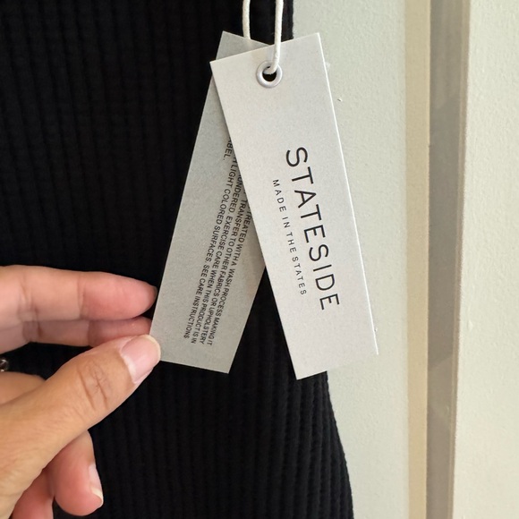 Anthropologie Stateside Luxe Thermal Turtleneck Dress. Size M NWT. - Picture 5 of 5